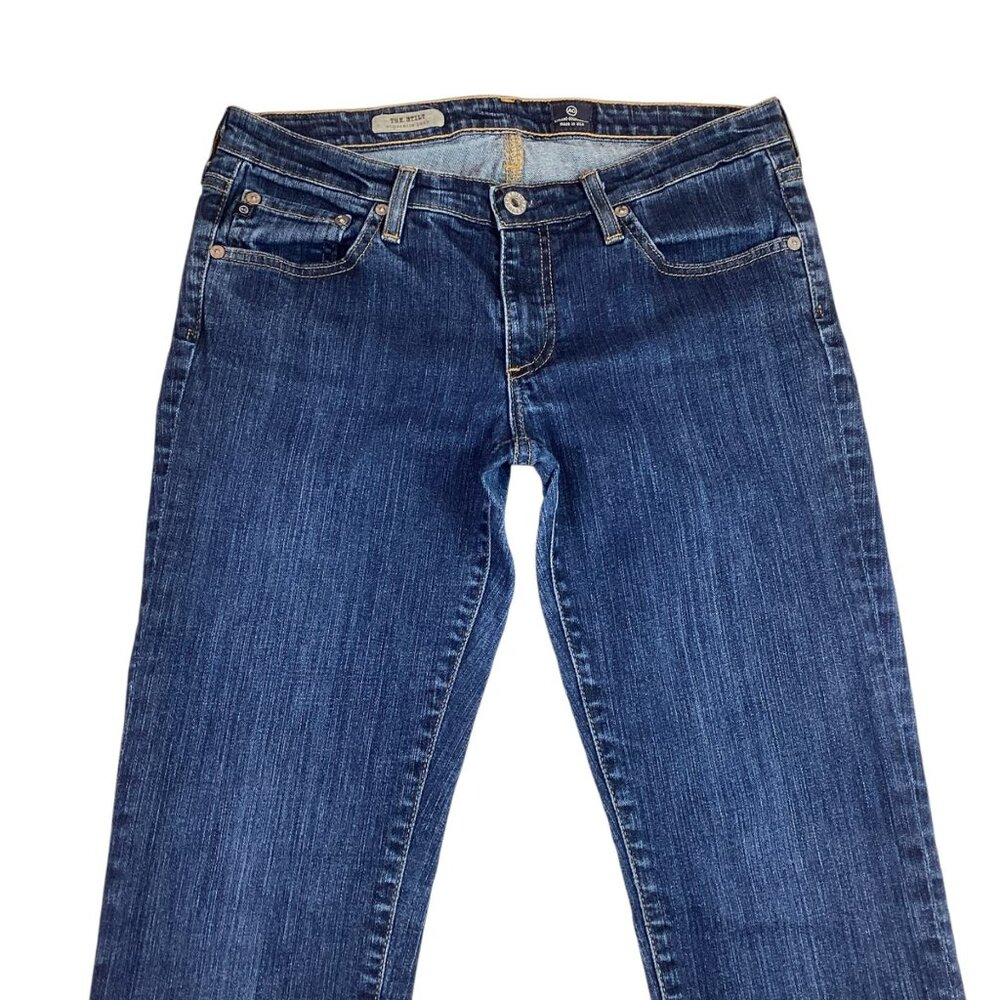 Adriano Goldschmied Womens 30R Stilt Cigarette Jeans  Dark Wash Denim - Picture 4 of 12